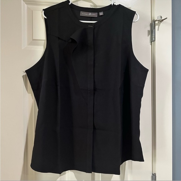 NWOT ELIZABETH & CLARKE Size 14 Blouse - Picture 1 of 6